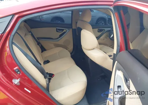 2013 Hyundai Elantra Gls из США, поврежденный, VIN KMHDH4AE7DU801045